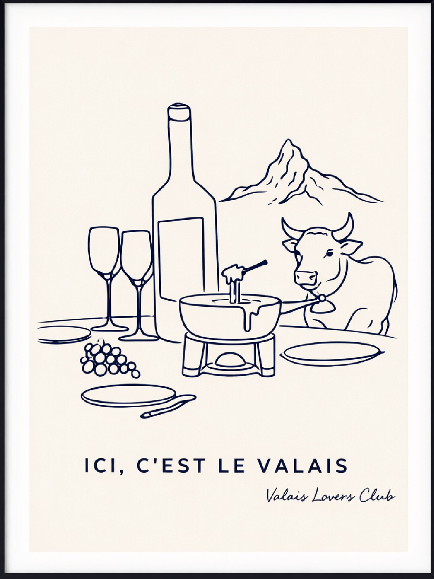 Ici , c'est le Valais